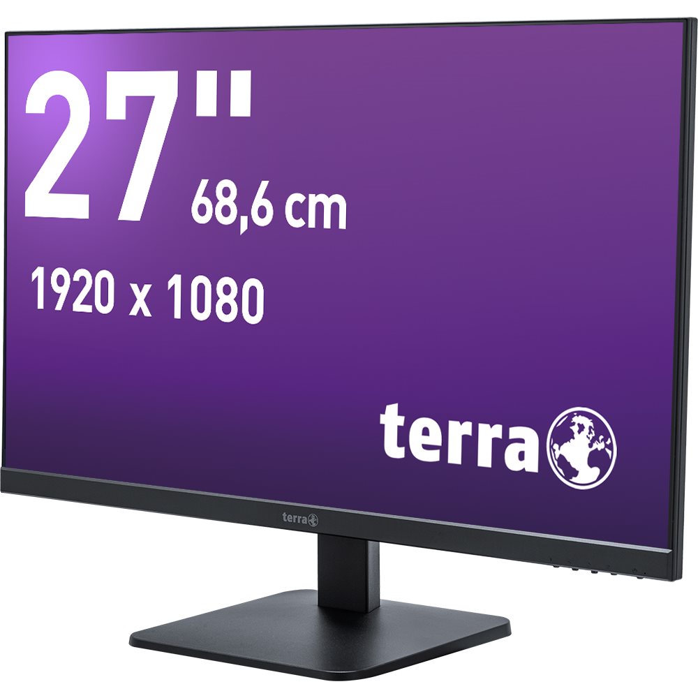 TERRA LCD/LED 2727W V3 IPS black HDMI/DP/USB-C, GREENLINE PLUS