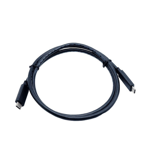 Kabel USB-C <=> USB-C 3.2 Gen1, 5 Gbit/s, 1m black Power Delivery 3.0, 20V, 5A, 100W