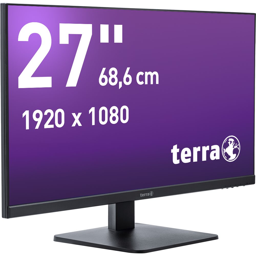TERRA LCD/LED 2727W V3 IPS black HDMI/DP/USB-C, GREENLINE PLUS