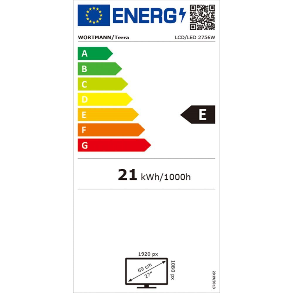TERRA CLOUD LCD/LED 2756W PV V4 27" IPS black inkl. VOS [12M]