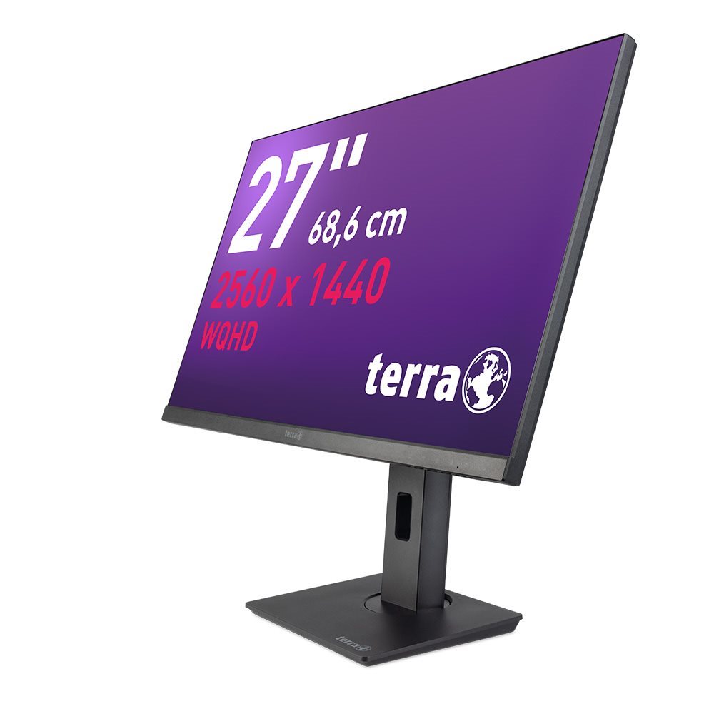 TERRA LCD/LED 2775W PV V3 2K IPS black USB-C/DP/HDMI