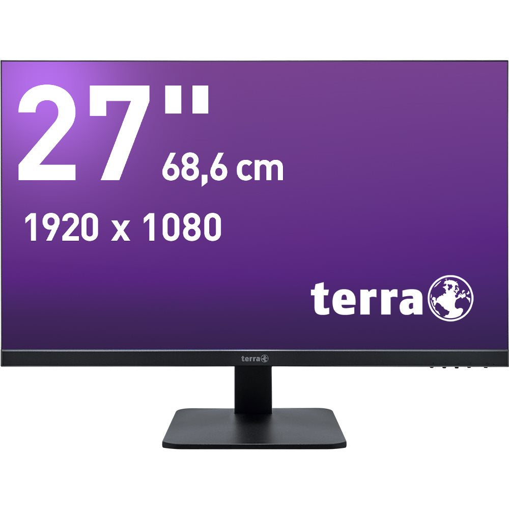 TERRA LCD/LED 2727W V3 IPS black HDMI/DP/USB-C, GREENLINE PLUS
