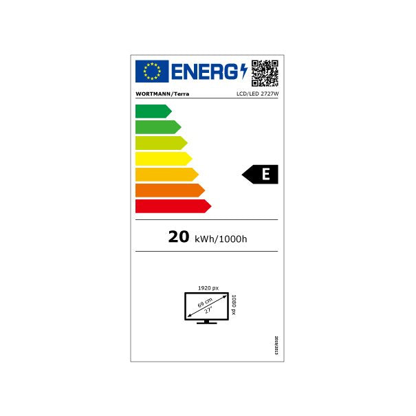 TERRA LCD/LED 2727W V3 IPS black HDMI/DP/USB-C, GREENLINE PLUS