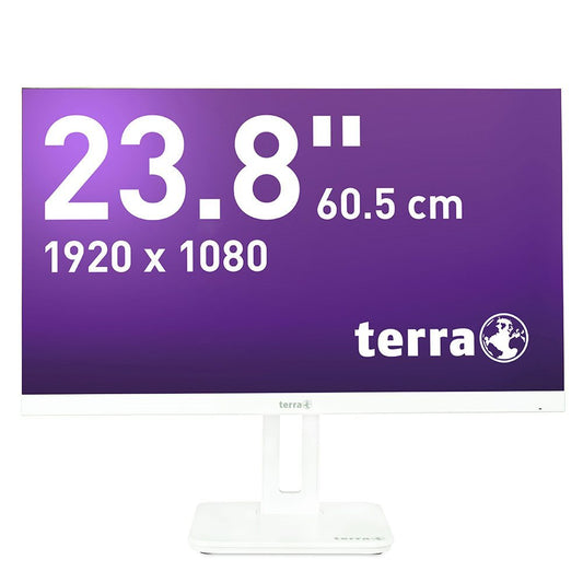 TERRA LCD/LED 2465W PV white / MESSEWARE