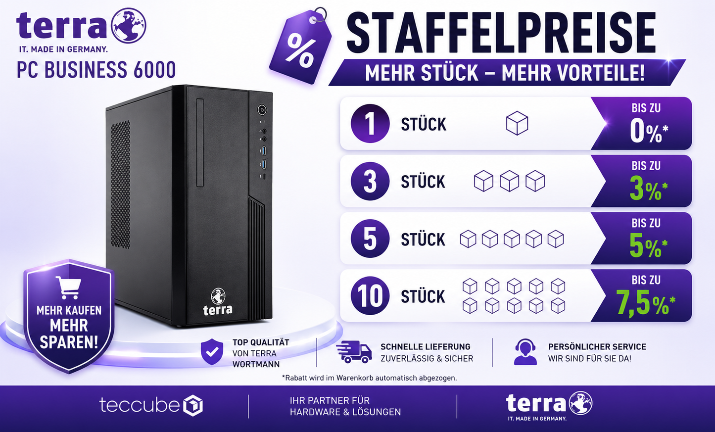 TERRA PC BUSINESS 6000 - Staffelpreise