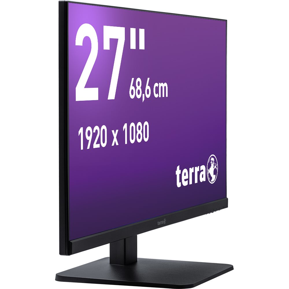 TERRA LCD/LED 2727W V3 IPS black HDMI/DP/USB-C, GREENLINE PLUS