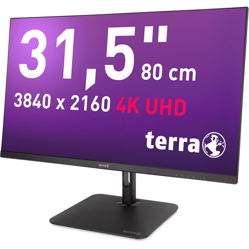 TERRA CLOUD LCD/LED 3295W PV 31.5" IPS 4K black  inkl. VOS [12M]
