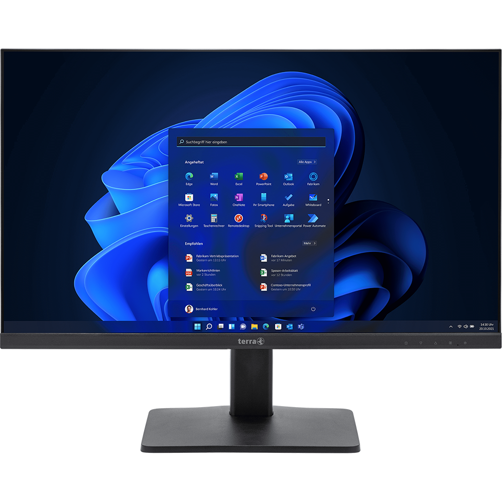 TERRA LCD/LED 2748W V4 IPS black HDMI/DP/USB-C 