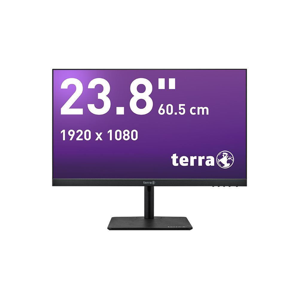 TERRA LCD/LED 2427W HA V3 IPS black HDMI/DP/USB-C, GREENLINE PLUS 