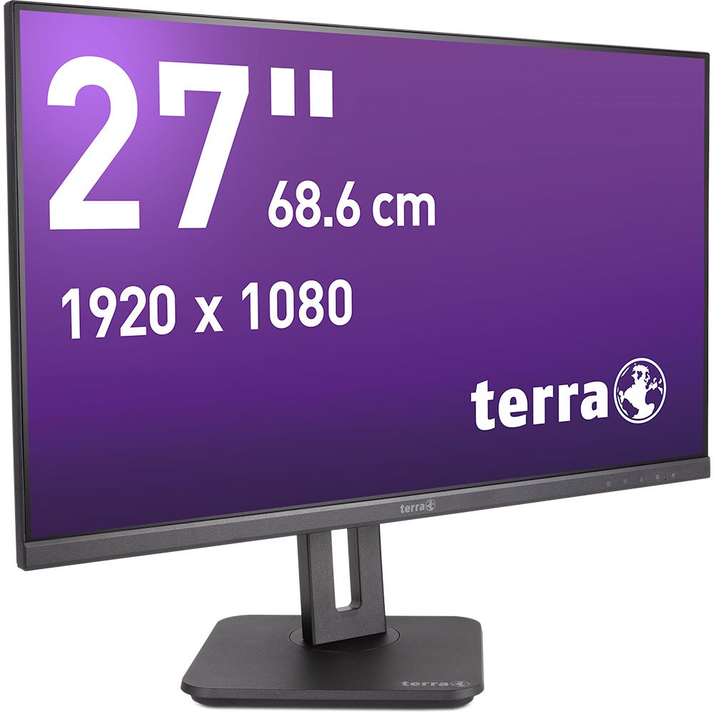 TERRA LCD/LED 2748W PV V3.1 schwarz HDMI/DP/USB-C 