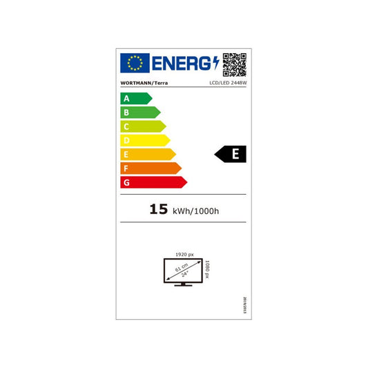 TERRA LCD/LED 2448W V4 IPS black HDMI/DP/USB-C 