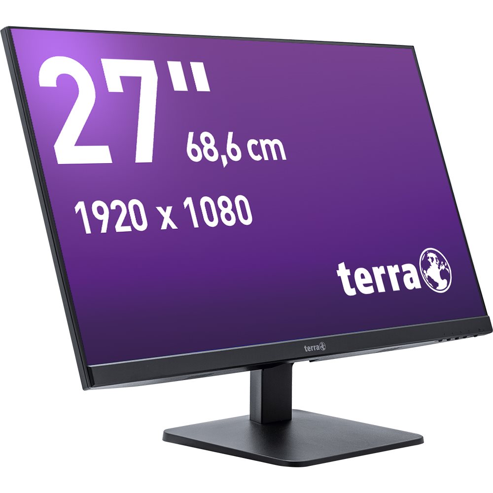TERRA LCD/LED 2727W V3 IPS black HDMI/DP/USB-C, GREENLINE PLUS