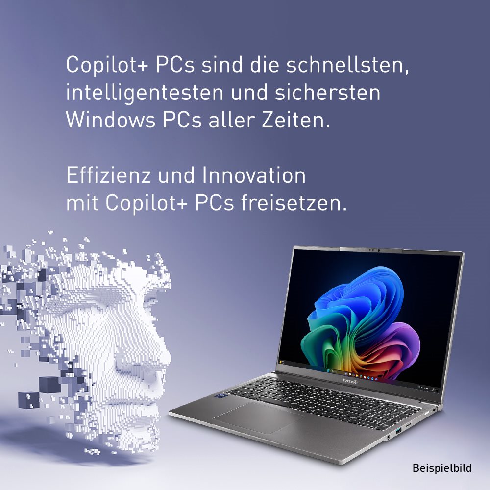 TERRA CLOUD MOBILE 1671L Ultra 5-228V W11P - Copilot+ PC inkl. VOS [36M]